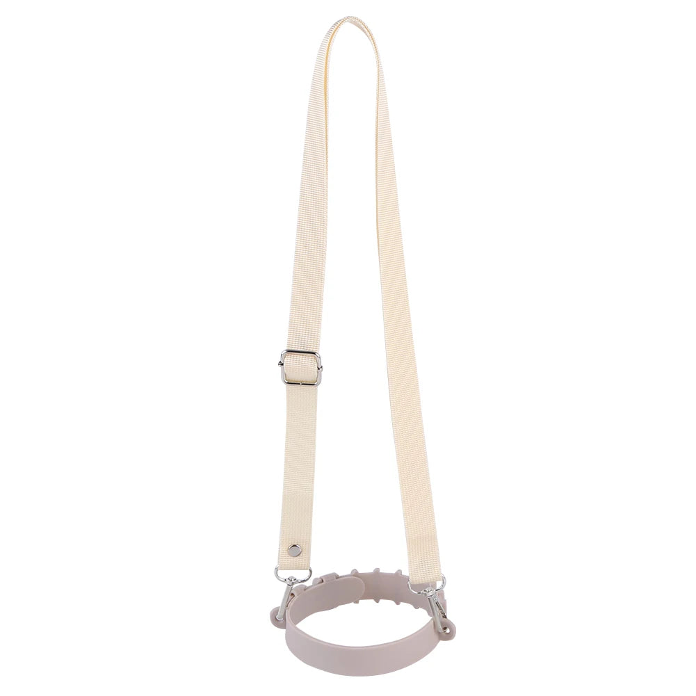Water Bottle Handle Adjustable Shoulder Strap Lanyard Hands Carrier Zpaxo Khaki A