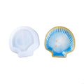 Ocean Theme Resin Tray Mold Silicone Easy Demold For Epoxy Resin Zpaxo shell China Mainland