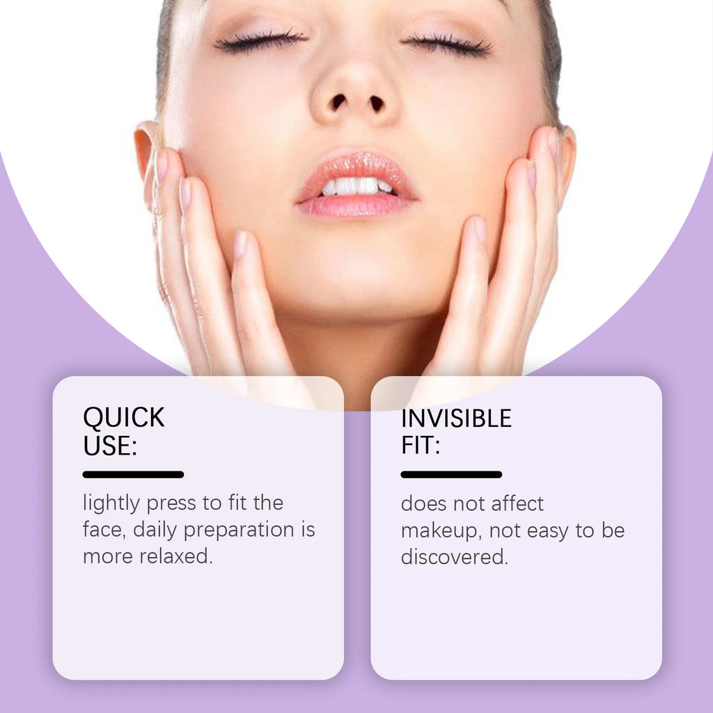 Jaysuing Invisible Face Lifting Tape – Hyaluronic Acid 120 Patches Face Lifting Patch Zpaxo