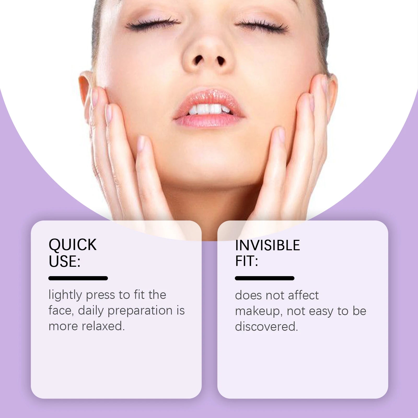 Jaysuing Invisible Face Lifting Tape – Hyaluronic Acid 120 Patches Face Lifting Patch Zpaxo