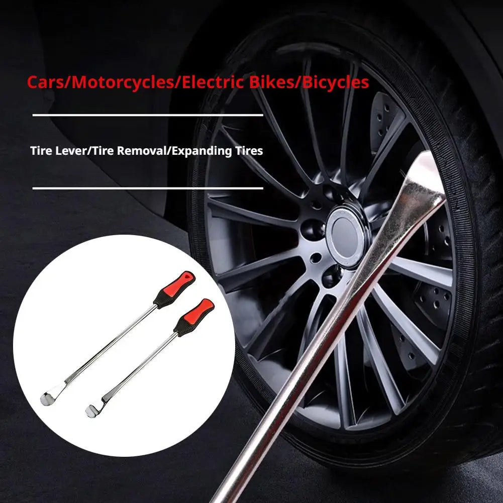 Tire Iron Spoon Lever Kit for Motorcycle, Bike & Scooter Tire Changing Tool Zpaxo