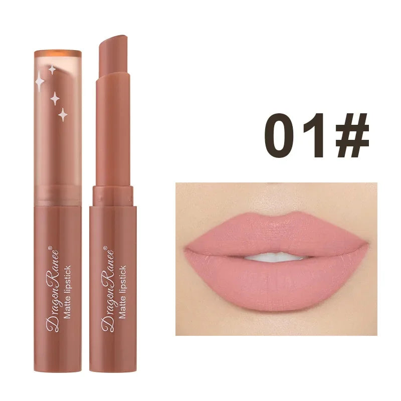 Velvet Matte Lipstick Moisturizing Lip Gloss Easy Rotating Pen Rich Zpaxo 1