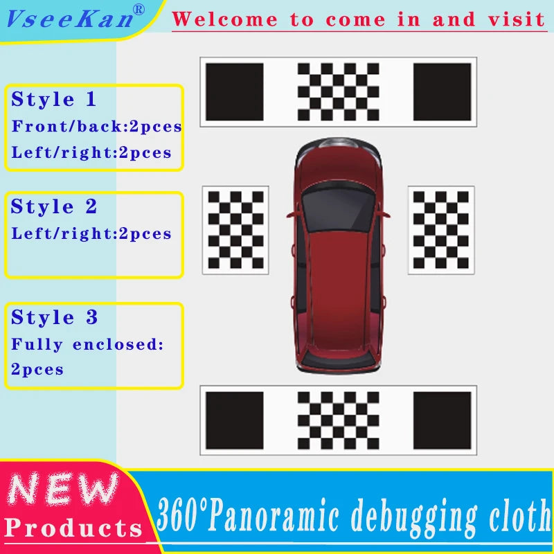 Automatic Completion Calibration Cloth Car 360 Panoramic Image System