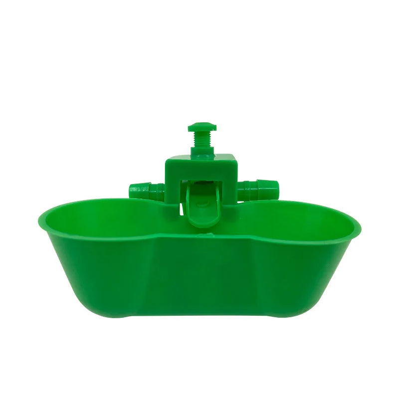 5 Sets Quail Drinking Waterer Dual Cups Pigeon Chicken Water Bowls