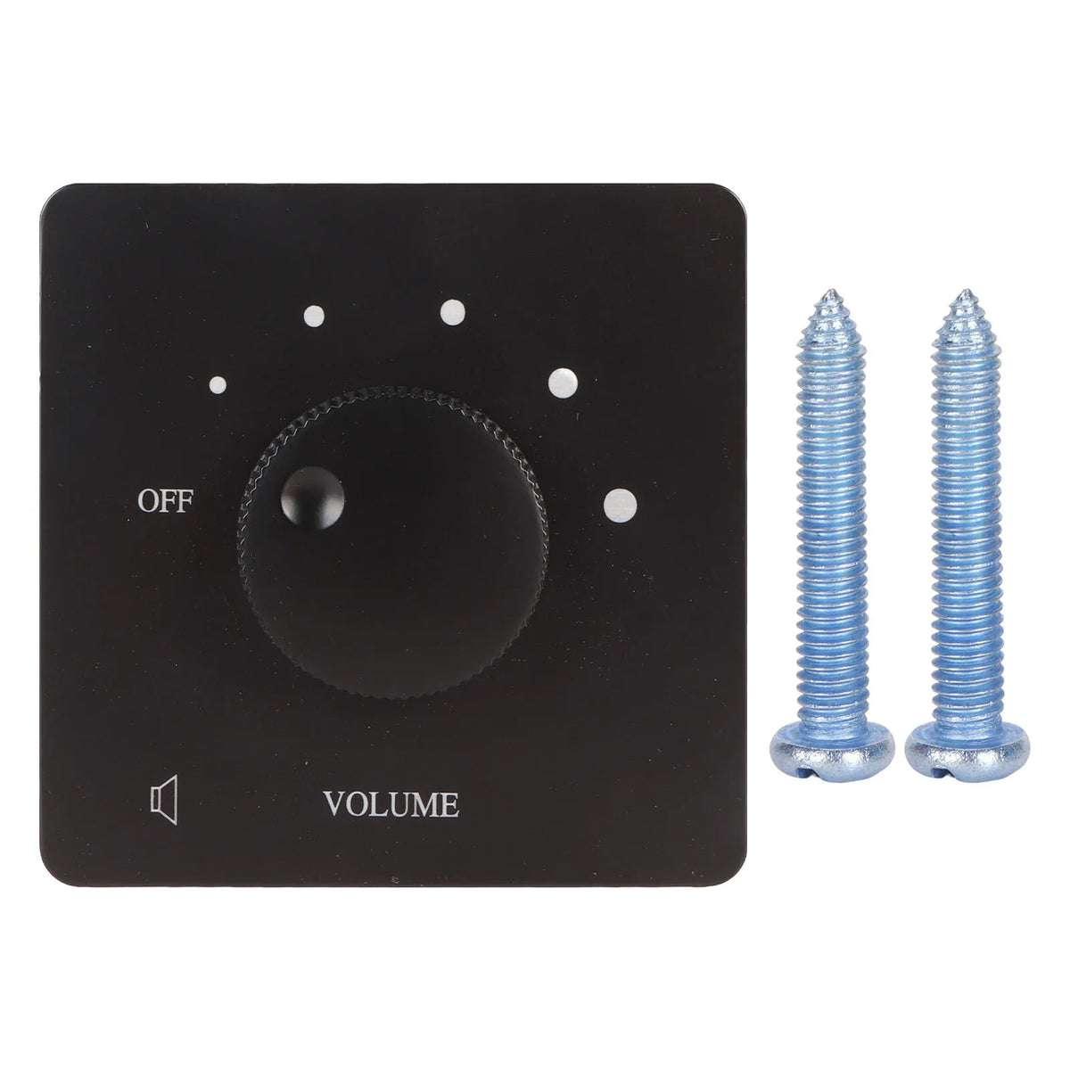 50 Volume Control 50W Professional Safety 5 Gears Tuning Knob Zpaxo black