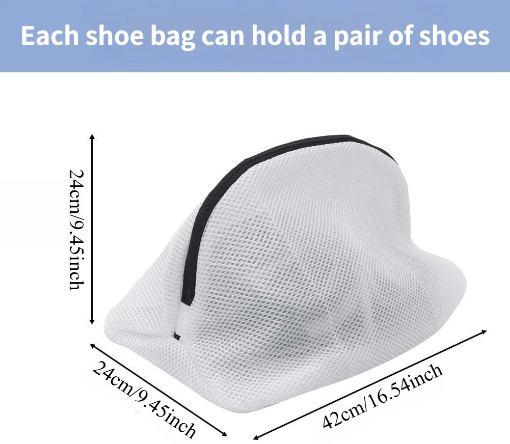 Shoe Laundry Mesh Bags – Anti-Deformation Sneaker Protector