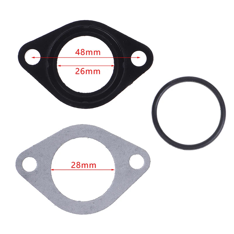26mm Carburetor Intake Manifold Spacer Gasket Set | 110–160cc Pit Bike