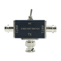 2 Way Manual Coaxial Antenna Switches SO239 BNC Connector 100W