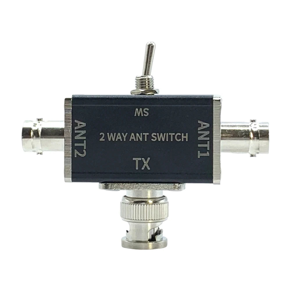 2 Way Manual Coaxial Antenna Switches SO239 BNC Connector 100W