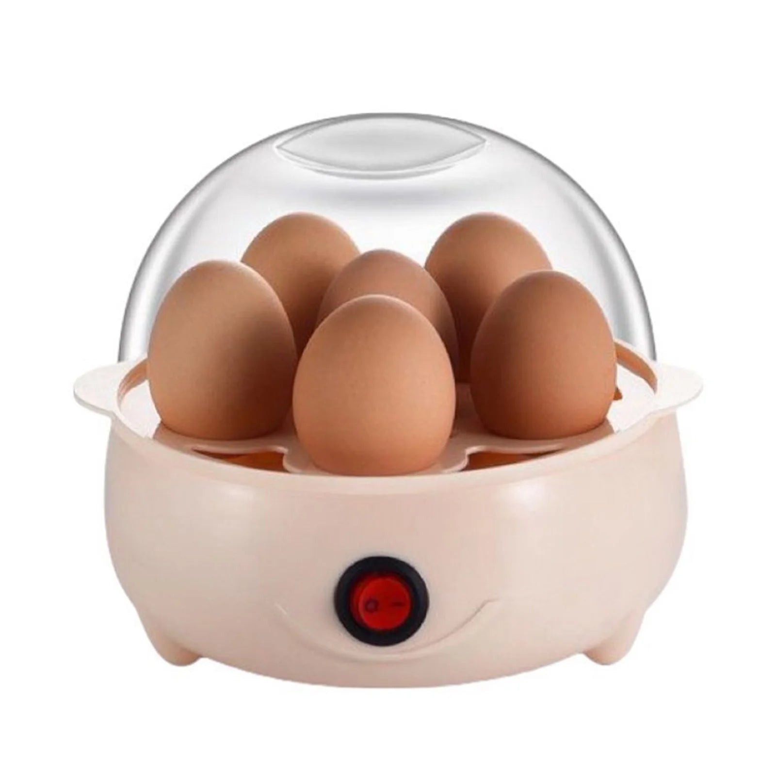 160W 220V Anti-dry-burning Egg Steamer Automatic Power-off Zpaxo Single 100V-240V EU Plug