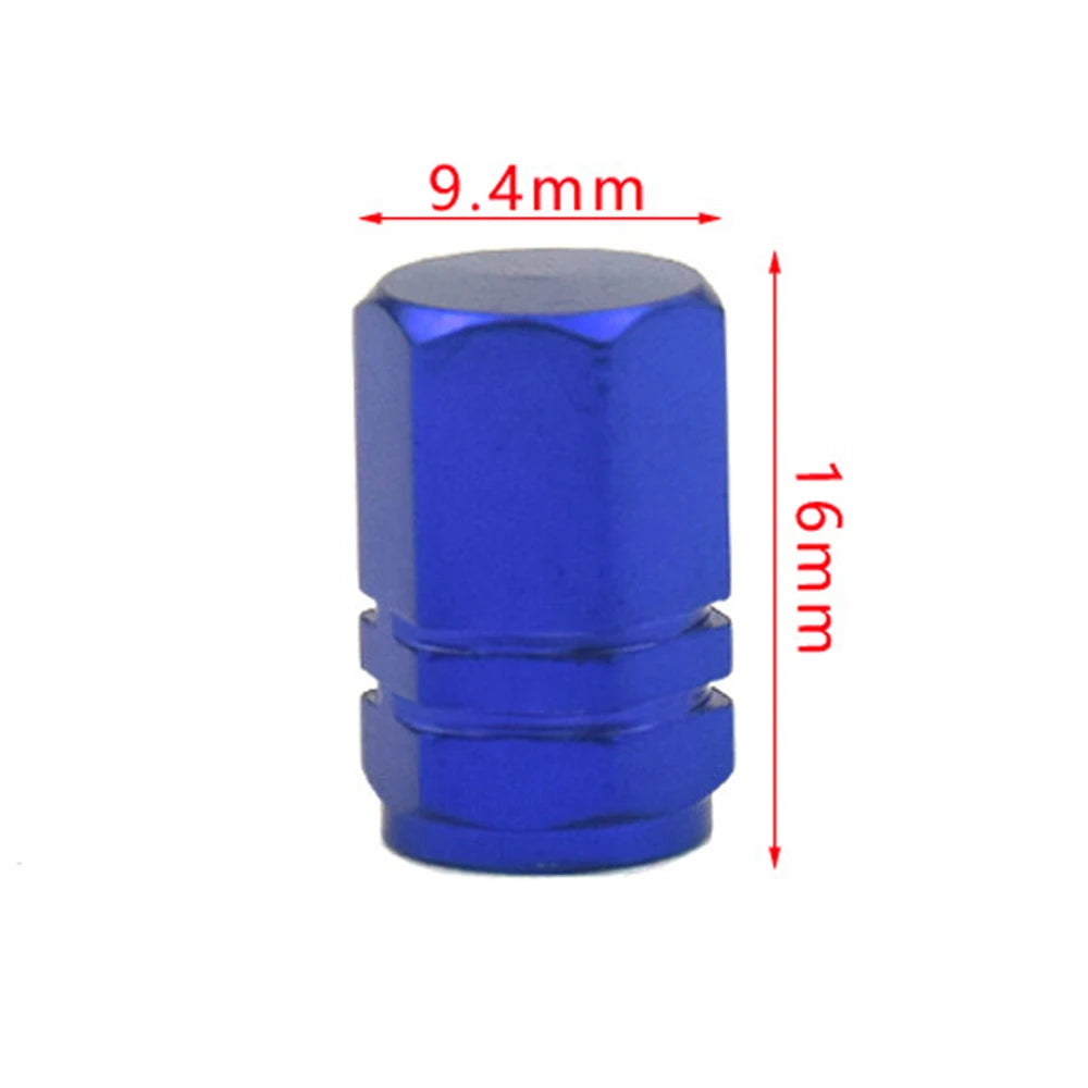 Aluminum Tire Valve Stem Caps – Universal Car, Bike & Truck Fit