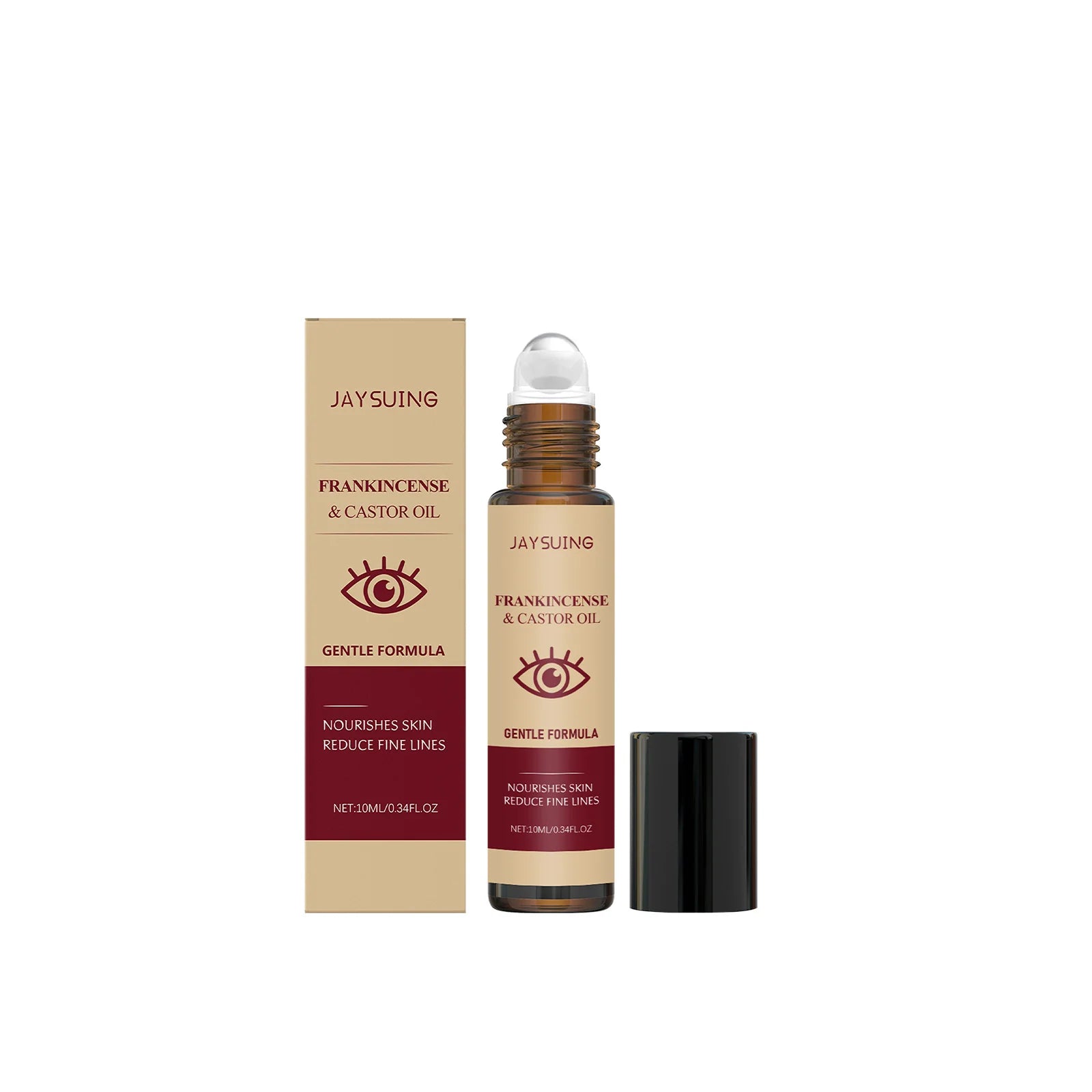 Castor Oil Eye Serum – Dark Circles, Puffiness & Fine Lines Eye Care Serum Zpaxo 10ml 10ml
