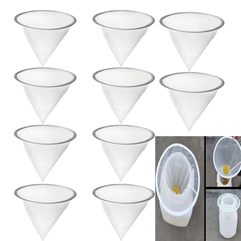 Honey Strainers Beekeeping Bee Filter Mesh Bag Filters Extract Tools