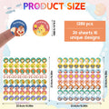 1280 Pcs French Inspirational Stickers For Classroom Rewards Funny Cartoon Labels Gifts Teacher Supplies For French Language Nat Zpaxo A