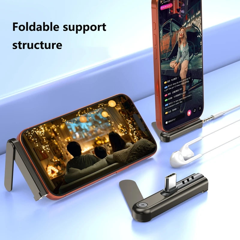 360 Rotating 240W USB C Bracket Adapter Fast Charging Phone Cable