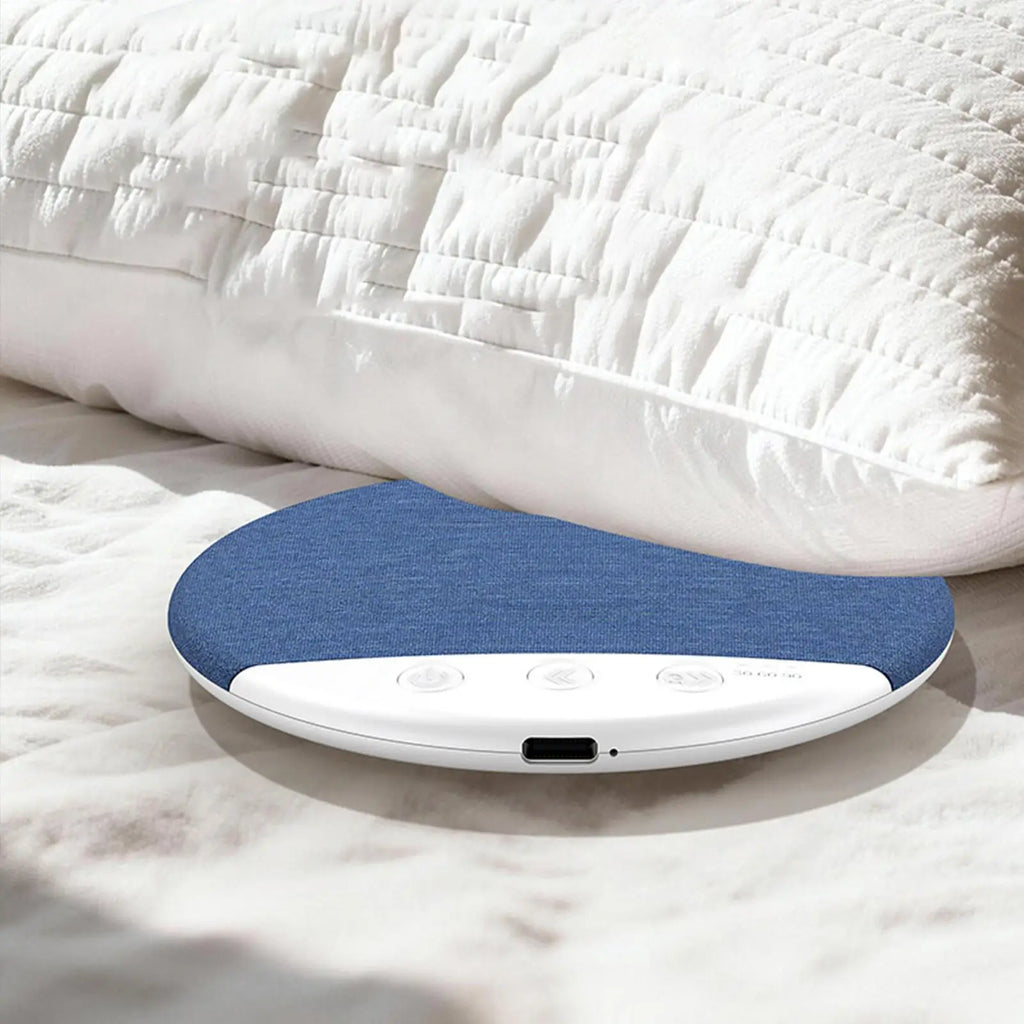 Pillow Speaker Under Wireless Sleep White Noise Bone Conduction Mini