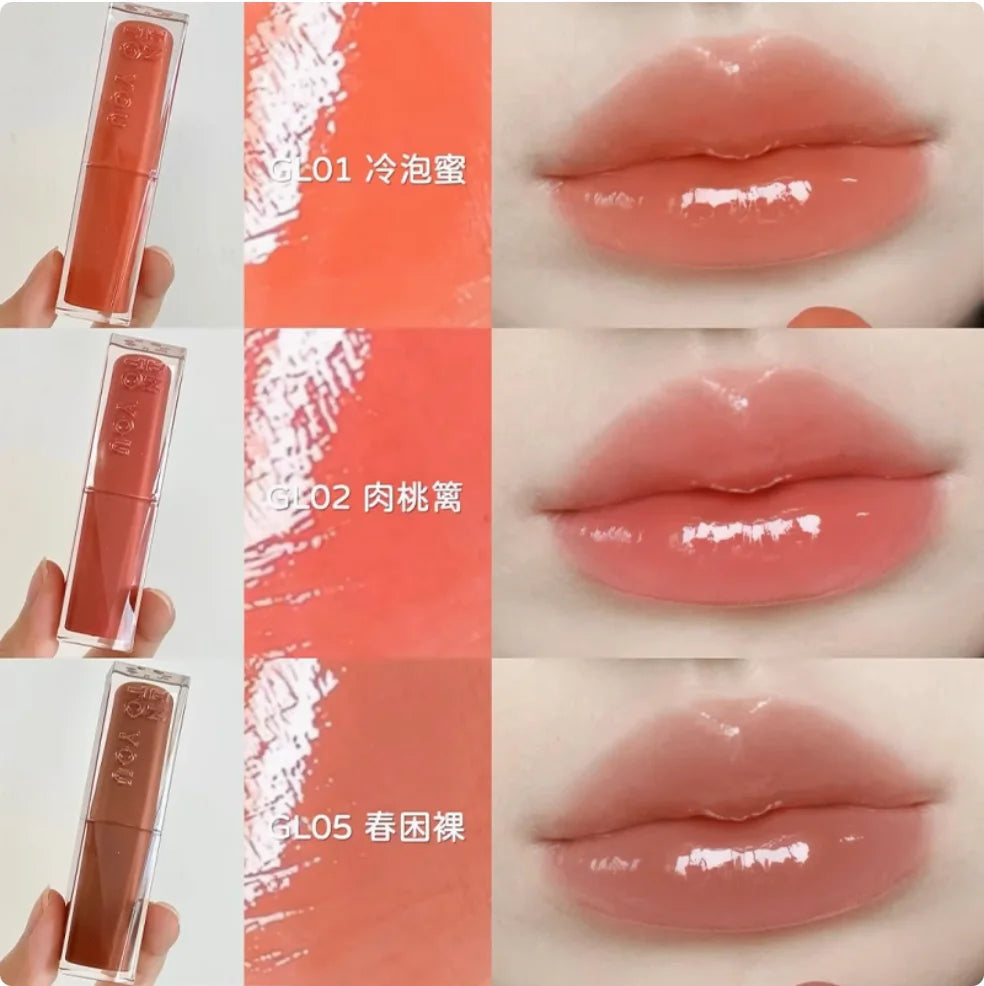 Into You Glowing Lipstick 3g Lip Rouge Long lasting Lip Glaze Natural Bare Color Lipstick Intoyou Makeup Zpaxo