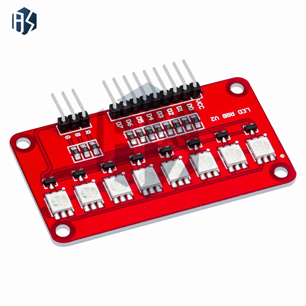 Full-color RGB LED Module Single-chip 5050 Water Light Smart Car Zpaxo