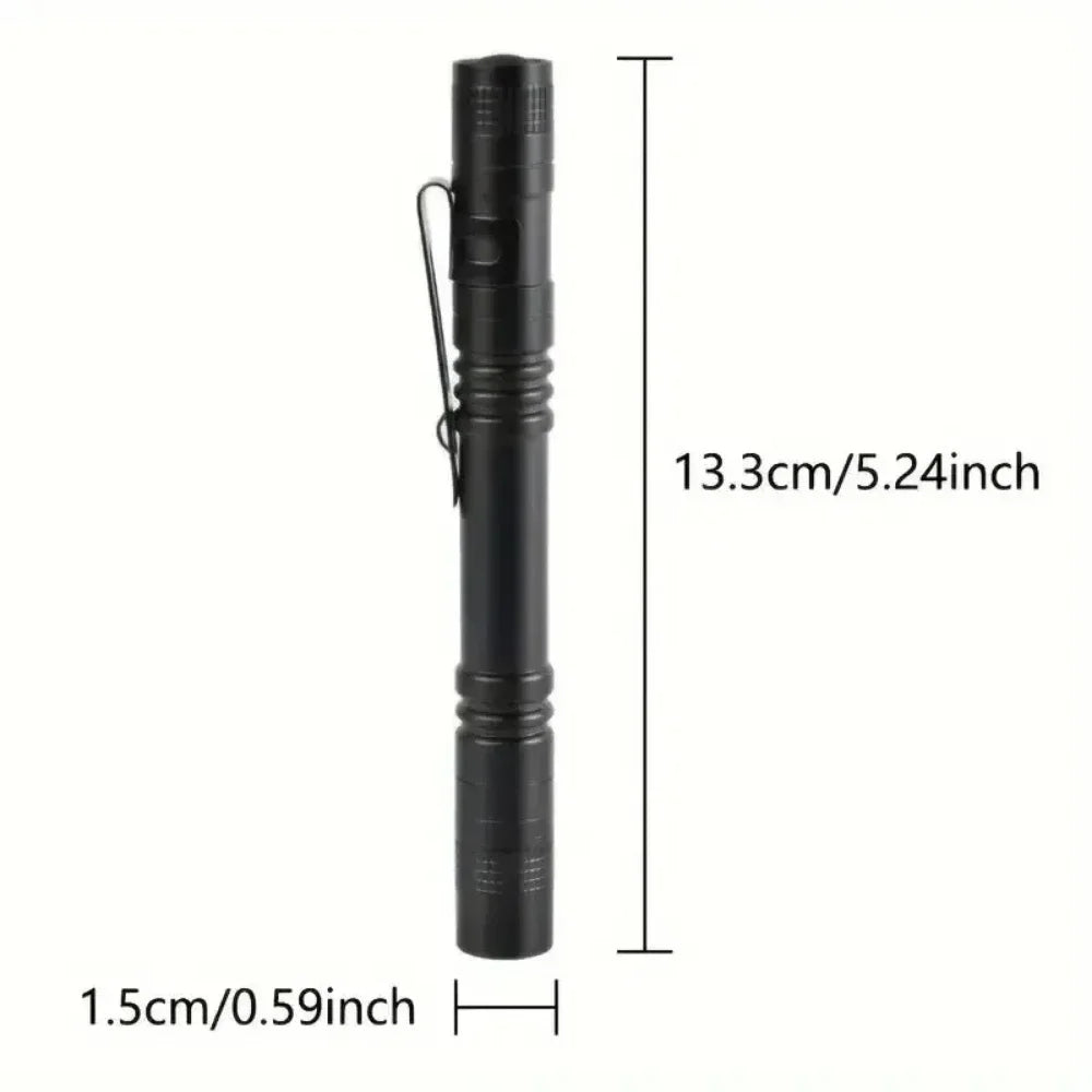 POCKETMAN Red LED Pen Flashlight – Astronomy & Night Torch