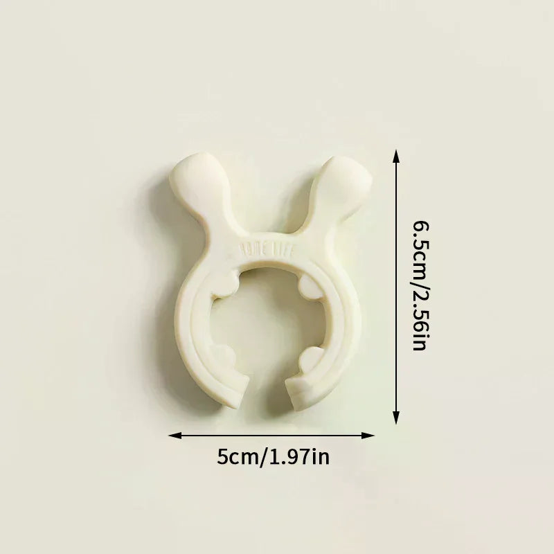 Silicone Spatula Rack Holder Deer Ear Anti Scalding Overflow Pot Clip Zpaxo