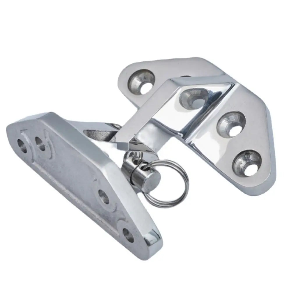 Yacht Accessory 316 Stainless Steel Boat Hinge Heavy-Duty Flip Hinge Strap Hinge Butterfly Hinge Shaped Strap Cabinet Hinge RV Zpaxo