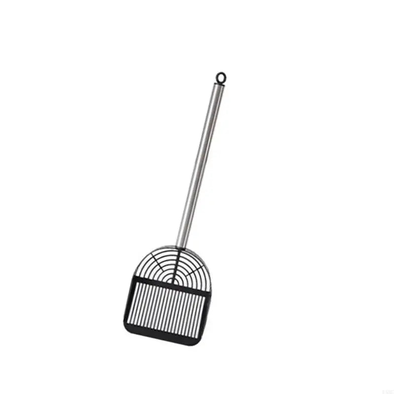 Cats Litter Scoops Smooth Metal Sifter Hollow Deep Shovel Handle Poop