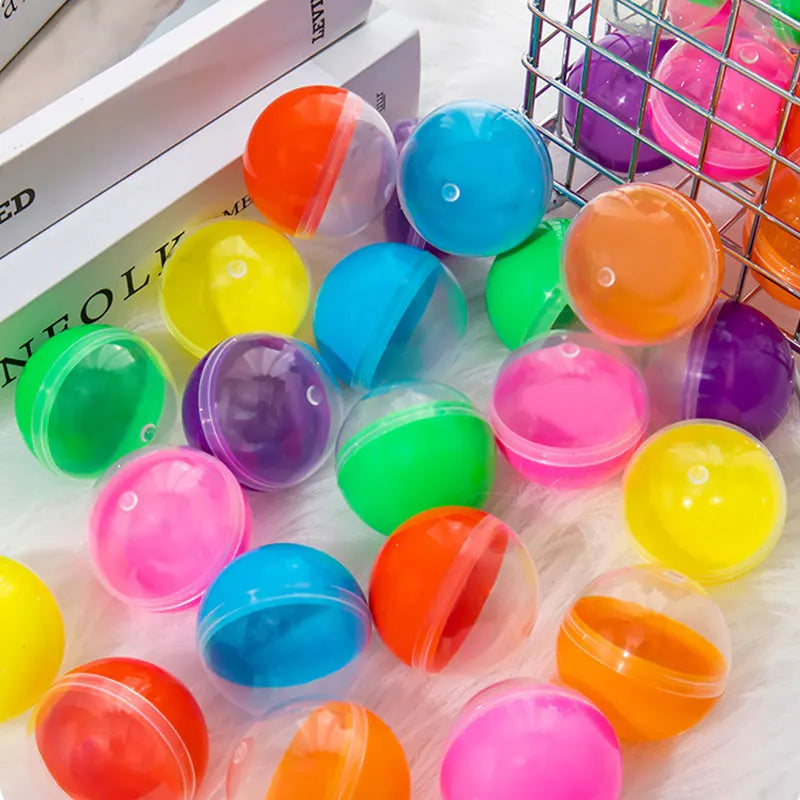 DIY Hollow Balls Plastic Ball Fillable Bauble Ornaments Home Party