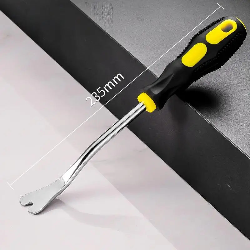 A45 Carbon Steel Nail Puller – Screwdriver-Style Pry Tool