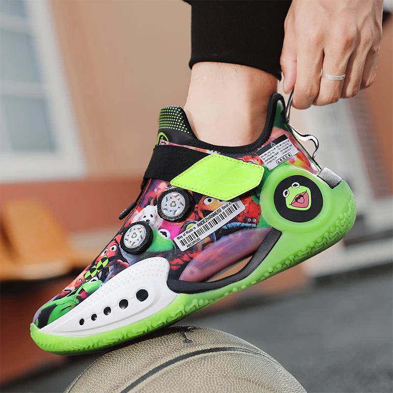 Men's Basketball Shoes Breathable Cushioning Non-slip Wearable Runing