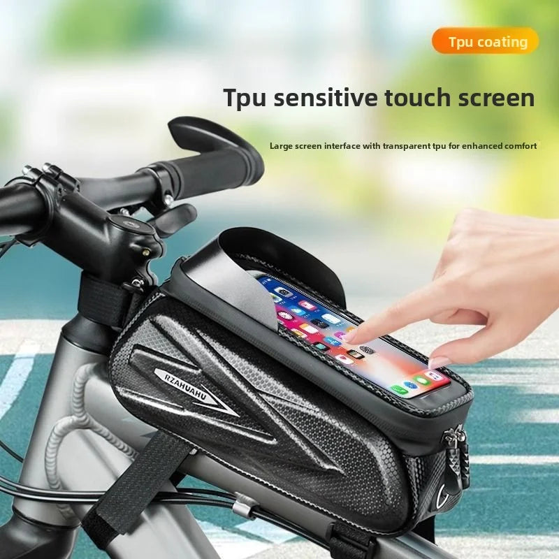 Waterproof Bike Frame Bag – Top Tube Phone Bag MTB & Road