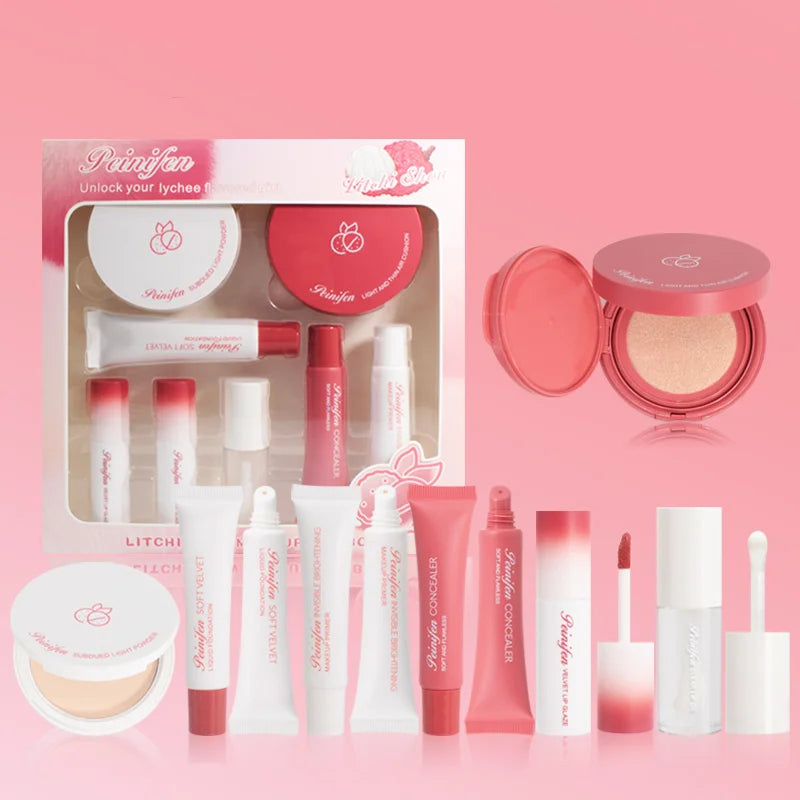 Makeup Box Powder Liquid Foundation Lip Glaze Air Cushion Concealer