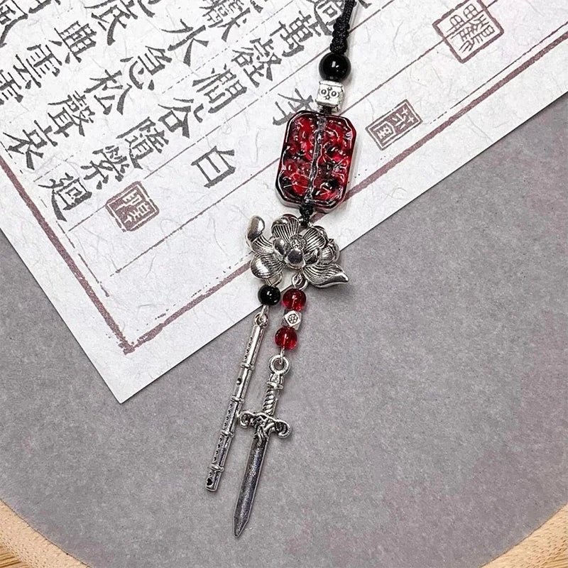 Fashion Lucky Beaded Rabbit Phone Chain Lanyard Creative Mobile