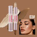 2-in-1 Gloss Grooming Stick Waterproof Long-lasting Natural Easy
