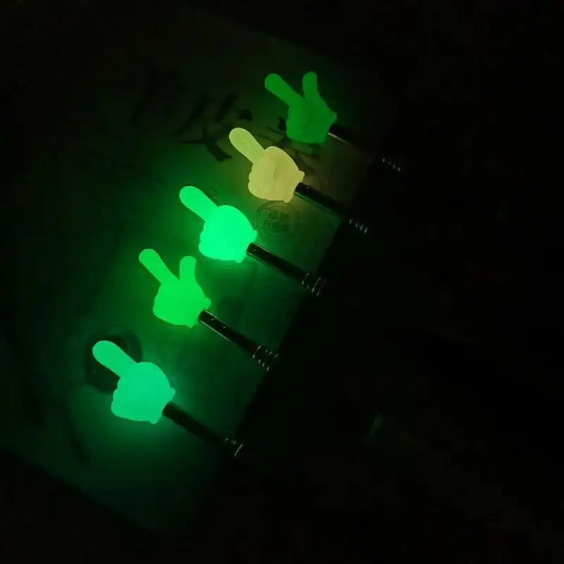 5/10Pcs Glow-In-The-Dark Retractable Finger Reading Stick For Reading,Teaching Stick Finger Reading Stick School Office Supplies Zpaxo