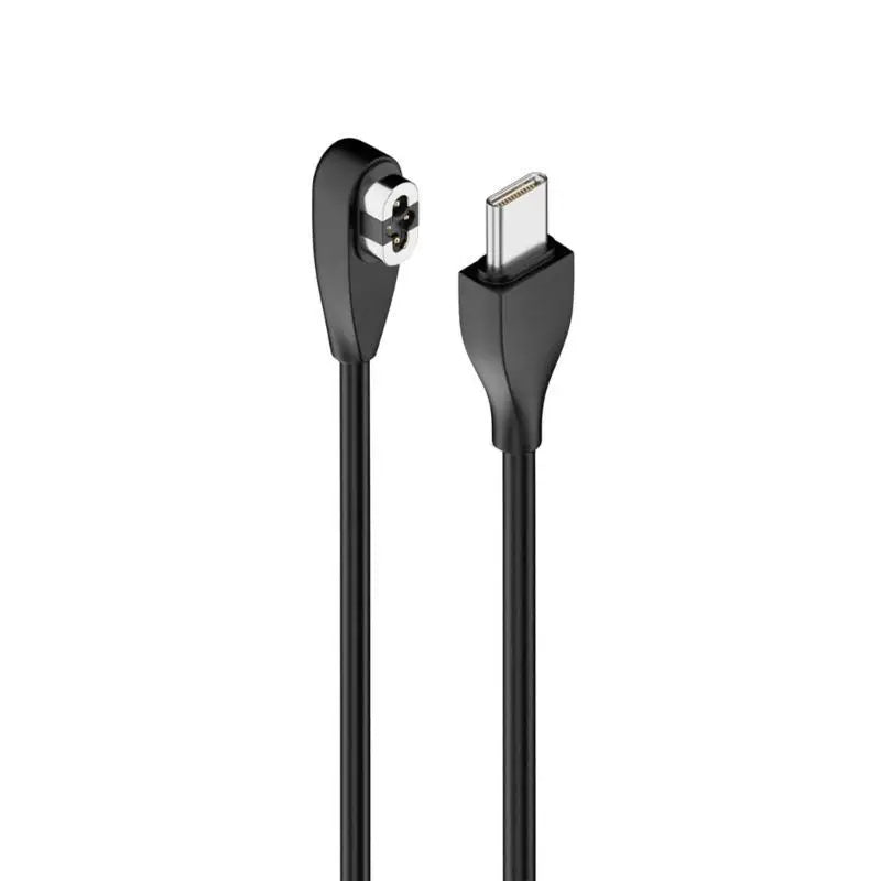 Magnetic Replacement Charging Cable Type C/USB 4Pin Earphones Fast Charging Wire Line for S710 Black Zpaxo