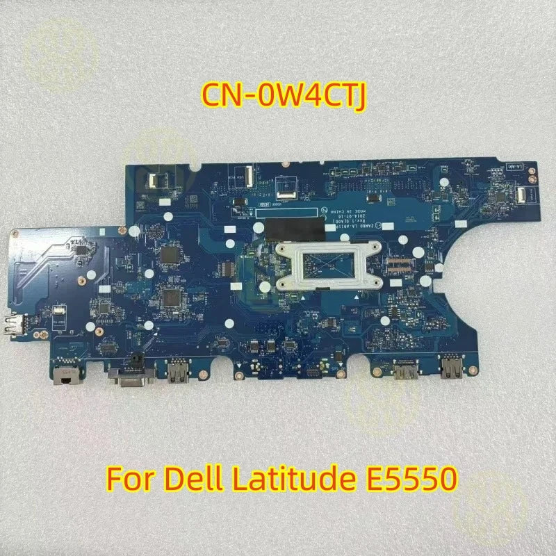 CN-0W4CTJ 0W4CTJ W4CTJ LA-A911P Motherboard I5-5300U Dell Latitude