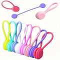 Silicone Magnetic Cable Ties Management Magnet Twist Reusable Cord