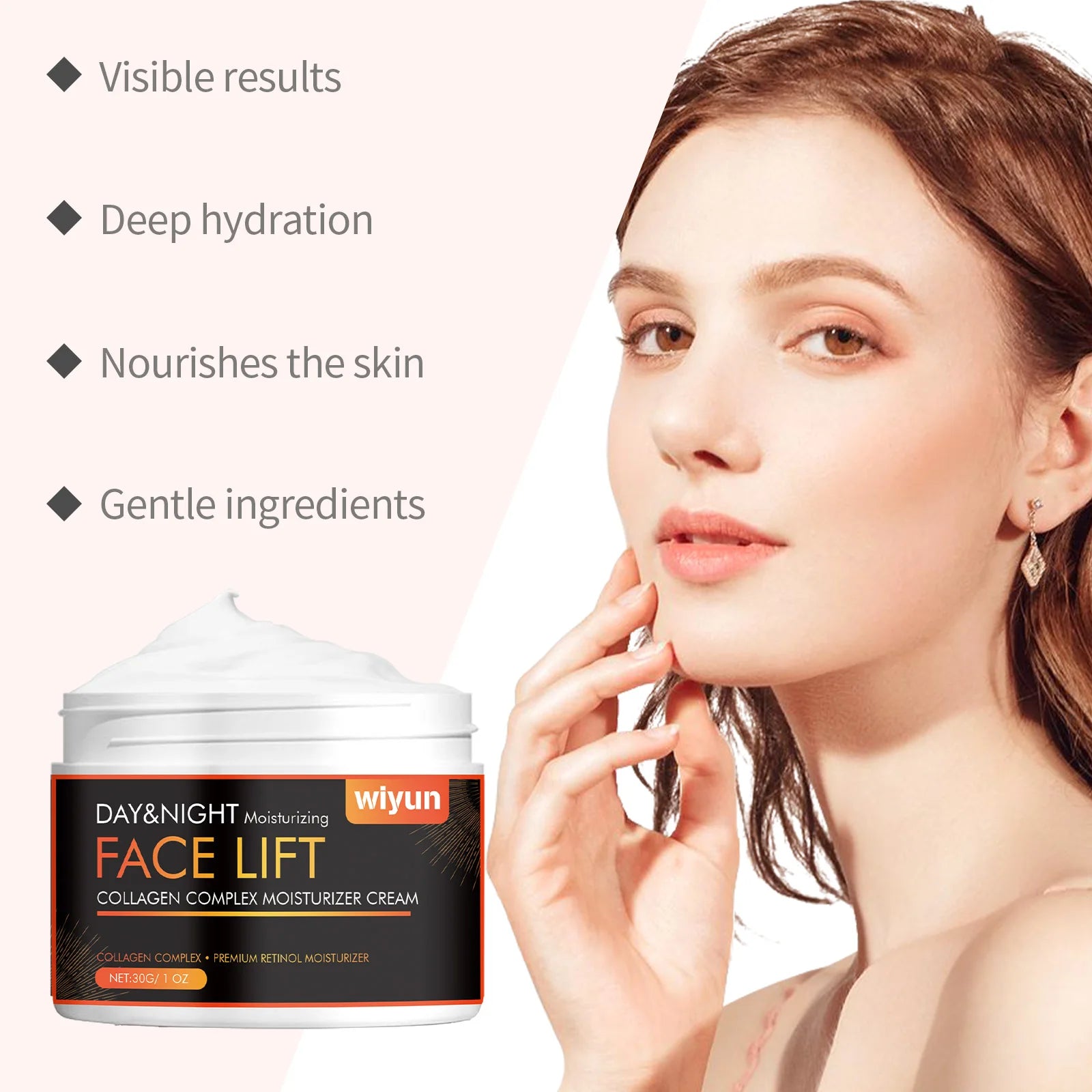 WIYUN Collagen Cream – Anti-Aging, Firming & Deep Hydration Collagen Face Cream Zpaxo