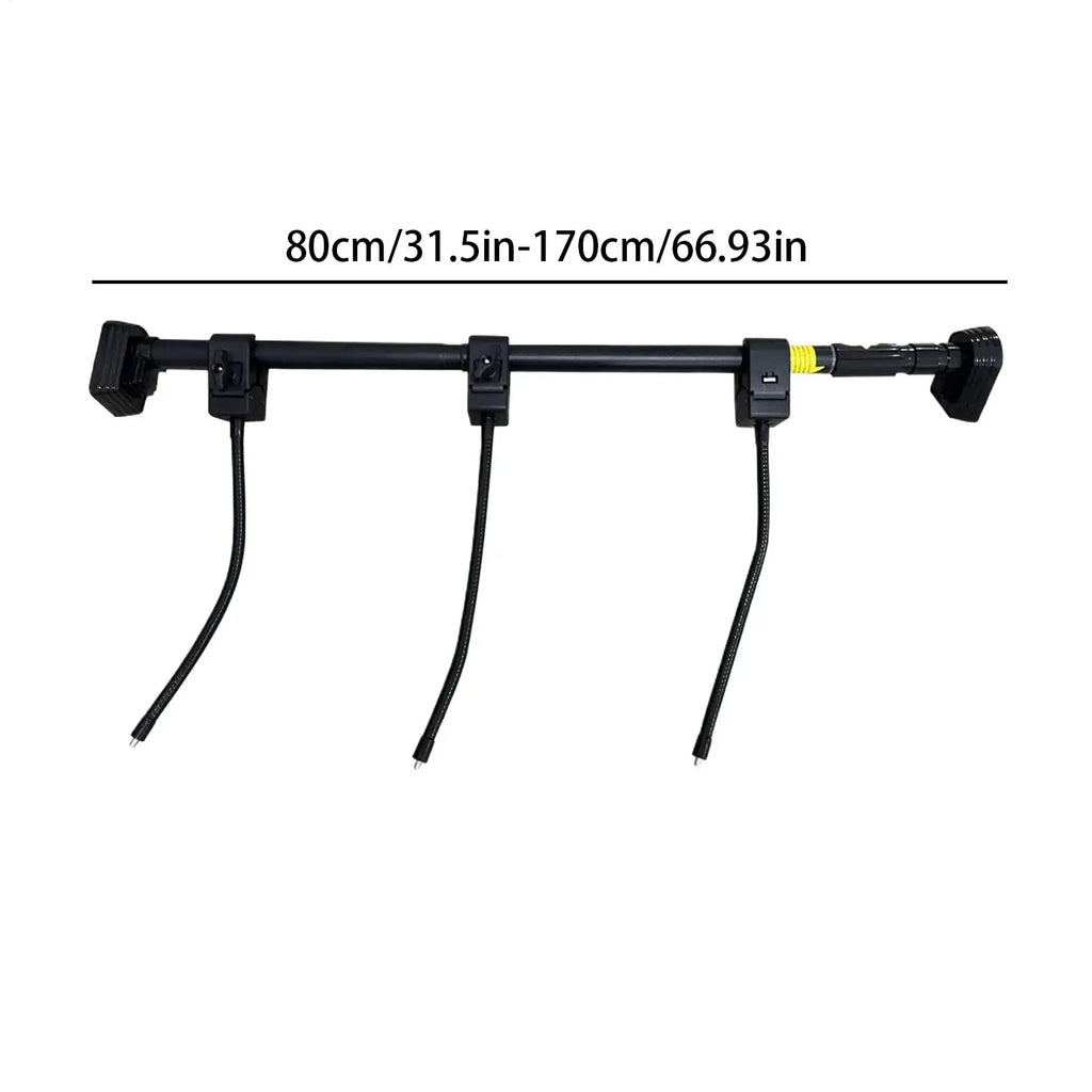 Garland Hanger for Door Frame Adjustable Halloween Garland Holder Holiday Decoration Display Hook for Balcony Courtyard Easter Zpaxo