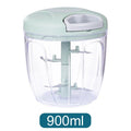 Manual Garlic Chopper & Food Mincer – 500ml / 900ml