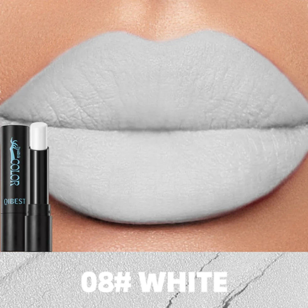 8 Colors Gothic Matte Lipstick Non Stick Vampire Velvet Lip Cream Zpaxo 08