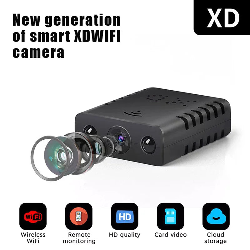 1080P HD Mini Wifi Camera XD Wire Smart Home Security Indoor Zpaxo