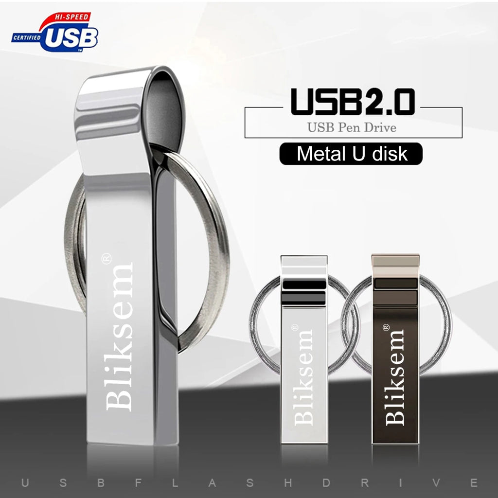 2.0 Hi-Speed USB Flash Drive 128GB 64GB 32GB 16GB 8GB 4GB 2GB 1GB Pen Drive USB Memory Stick Pen Flash Drive for Micro/PC Zpaxo