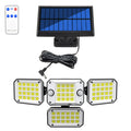 Solar Led Outdoor Lights Double Detector Garden Flood Lamp Waterproof Zpaxo 296LED-All-in-one White Lighting China Mainland