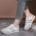 Fashionable Women's Comfortable Flat Casual Spring Autumn Shoes Women Zpaxo GRAY 42