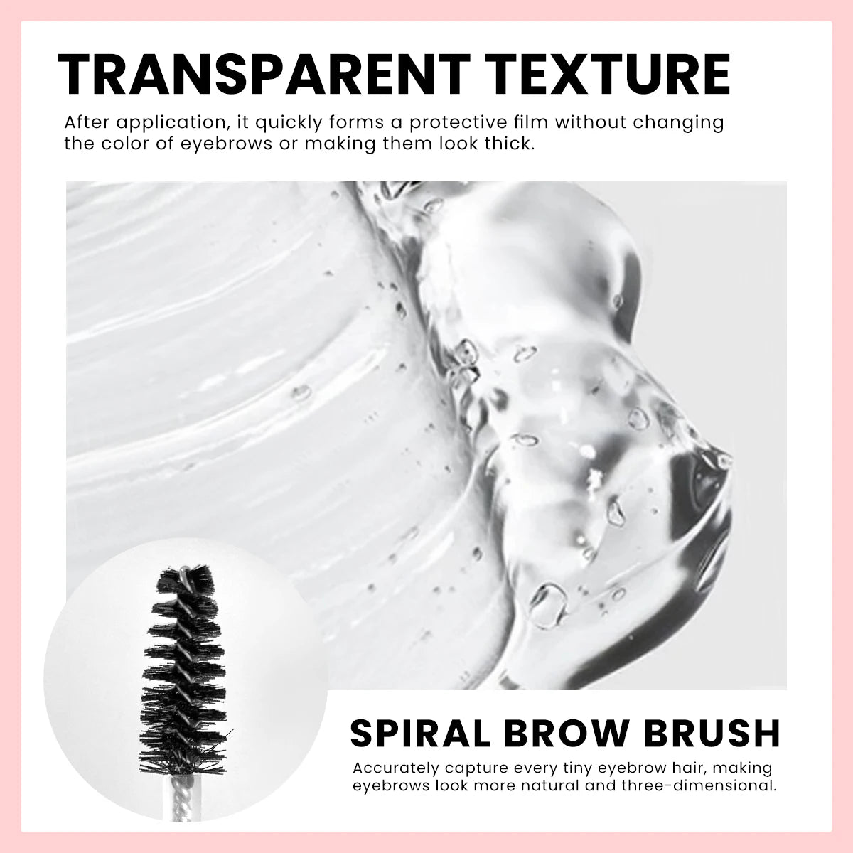 1PC Soft Texture, Three-dimensional Luster, Waterproof, Eyebrow Styling Liquid, Creating Natural and Flawless Wild Eyebrows Zpaxo