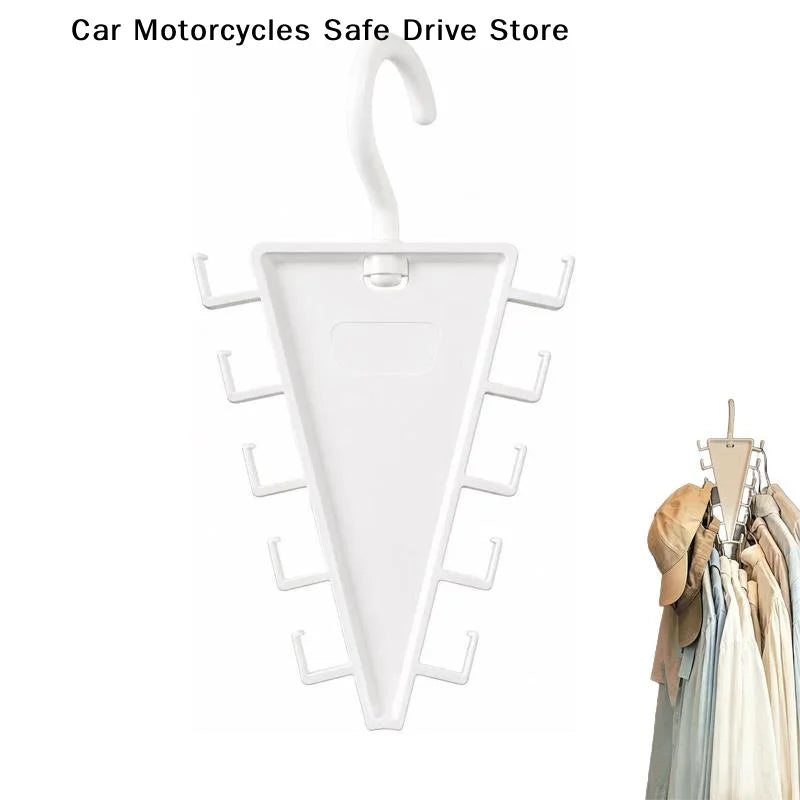 CMV-Shape Multi Hook Closet Hanger Organizer 12 Hooks Space Saving