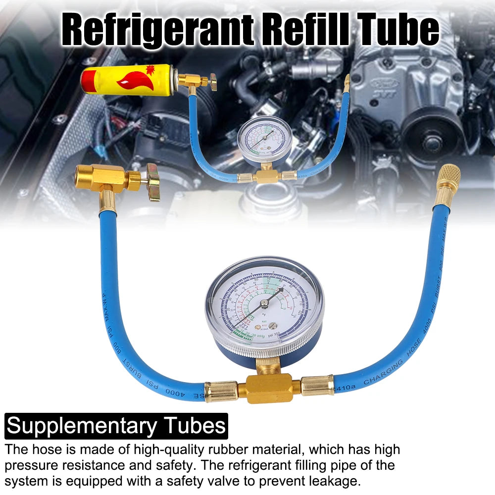 Reparing Tools Refrigerant Recharge Hose R134A Accessories Car Air