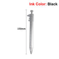 Creativity Multifunction Caliper Pen Ball Point 0.5mm Ballpoint Gel Pen Vernier Caliper Roller Ball For Office School Stationery Zpaxo Sliver Pen Ink Black