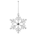 Hanging Snowflake Projection Pendant Photo Christmas Ornaments Gifts